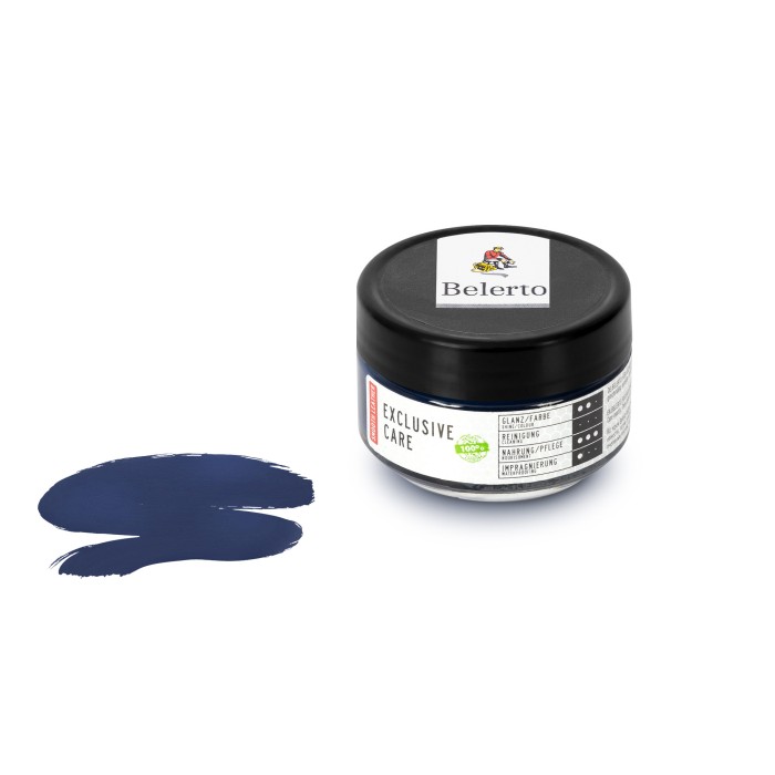 کرم مراقبت از چرم سرمه ای belerto کد 02